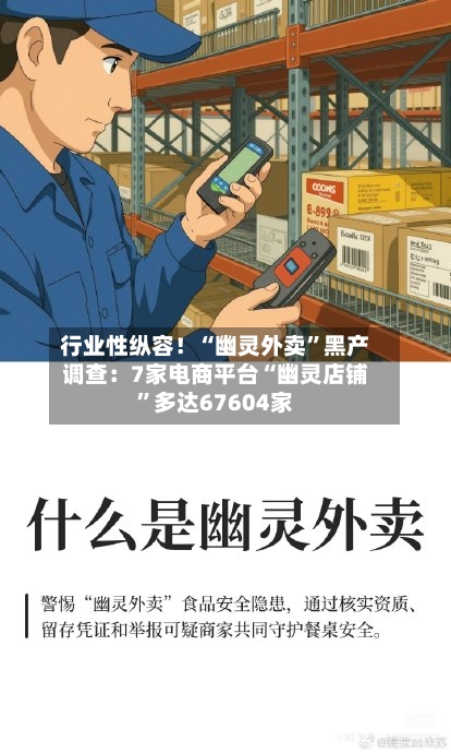 行业性纵容！“幽灵外卖	”黑产调查：7家电商平台“幽灵店铺”多达67604家-第2张图片