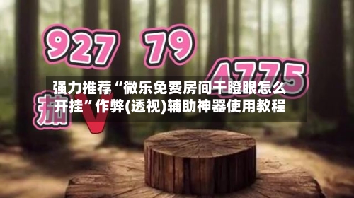 强力推荐“微乐免费房间干瞪眼怎么开挂”作弊(透视)辅助神器使用教程
