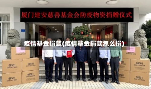 疫情基金捐款(疫情基金捐款怎么捐)