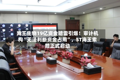 海王生物19亿资金暗雷引爆！审计机构“无法判断资金占用”，ST海王索赔正式启动