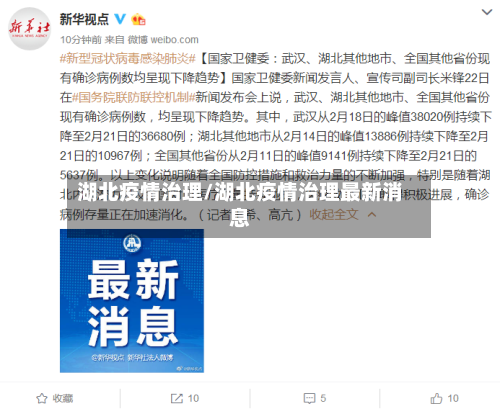 湖北疫情治理/湖北疫情治理最新消息