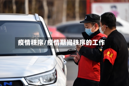 疫情秩序/疫情期间秩序的工作