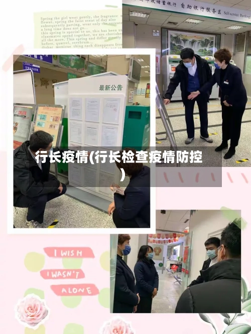 行长疫情(行长检查疫情防控)