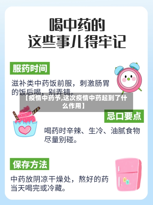 【疫情中药予,这次疫情中药起到了什么作用】