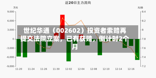 世纪华通（002602）投资者索赔再提交法院立案，已有获赔，倒计时2个月
