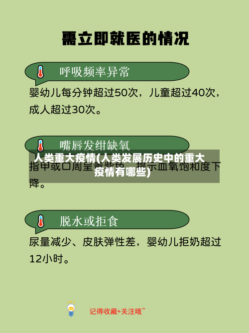 人类重大疫情(人类发展历史中的重大疫情有哪些)