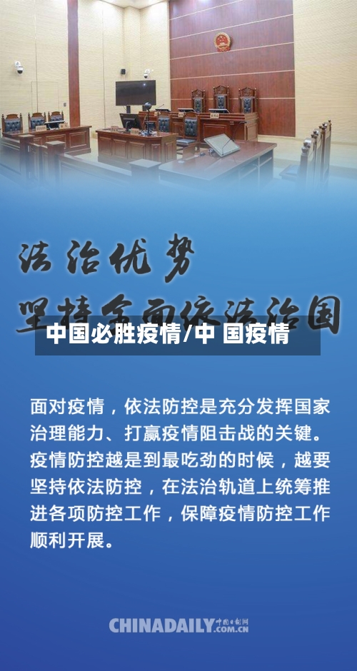 中国必胜疫情/中 国疫情