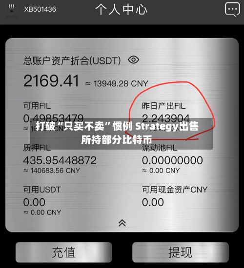 打破“只买不卖”惯例 Strategy出售所持部分比特币