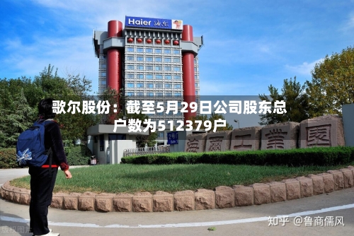 歌尔股份：截至5月29日公司股东总户数为512379户