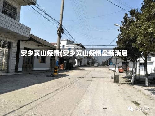 安乡黄山疫情(安乡黄山疫情最新消息)