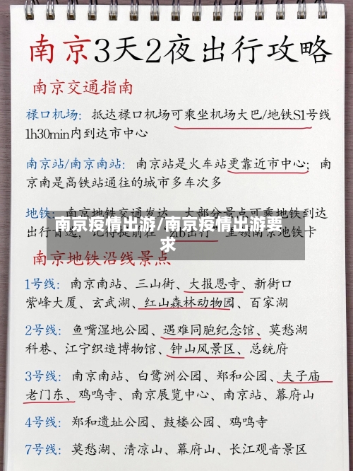 南京疫情出游/南京疫情出游要求