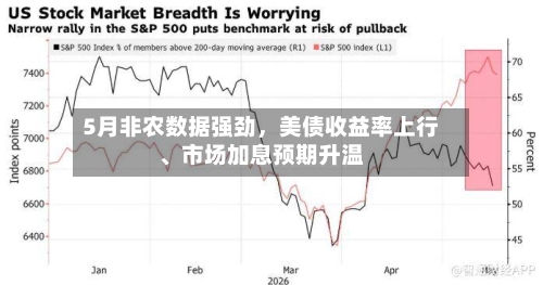 5月非农数据强劲，美债收益率上行、市场加息预期升温