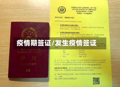 疫情期签证/发生疫情签证