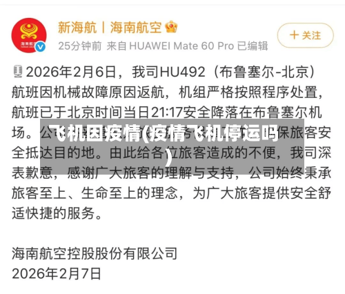 飞机因疫情(疫情飞机停运吗)