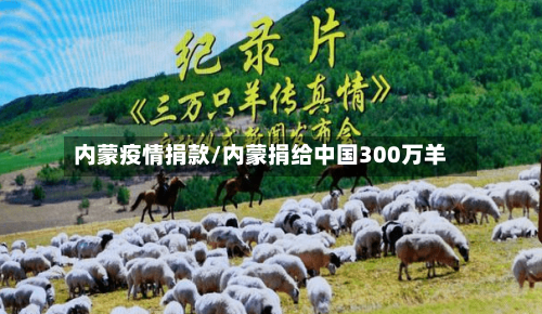 内蒙疫情捐款/内蒙捐给中国300万羊