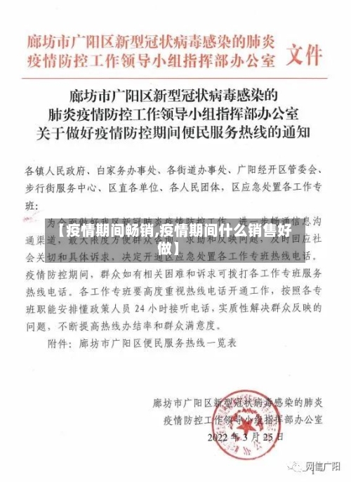 【疫情期间畅销,疫情期间什么销售好做】