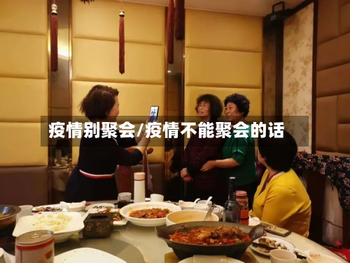 疫情别聚会/疫情不能聚会的话