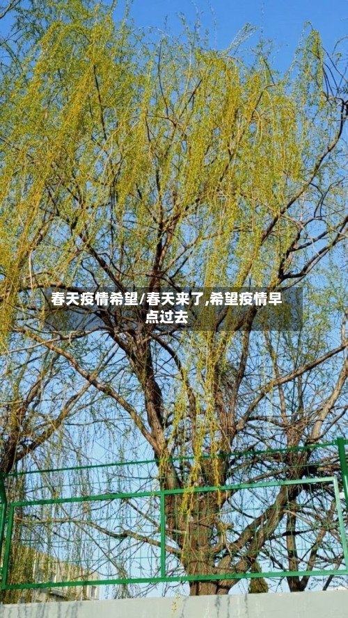 春天疫情希望/春天来了,希望疫情早点过去