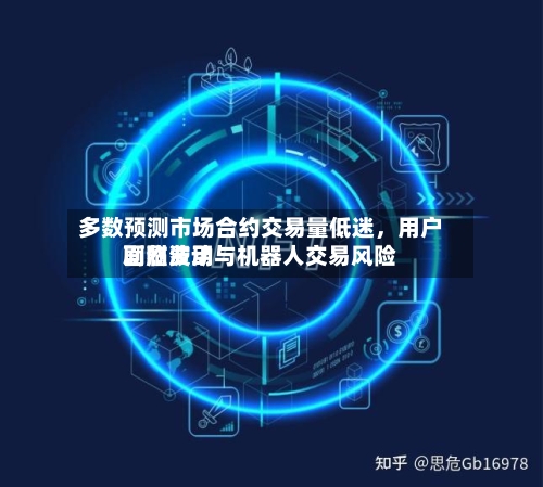 多数预测市场合约交易量低迷,用户面临费用
剧烈波动与机器人交易风险