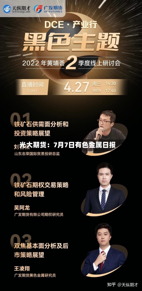 光大期货：7月7日有色金属日报