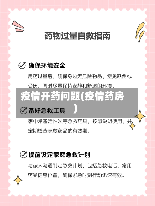 疫情开药问题(疫情药房)