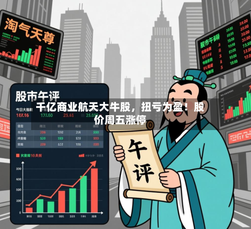 千亿商业航天大牛股,扭亏为盈!股价周五涨停